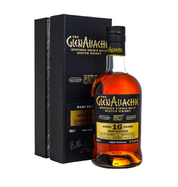 GlenAllachie 16 Years Old Past Edition 50th Anniversary 70 cl