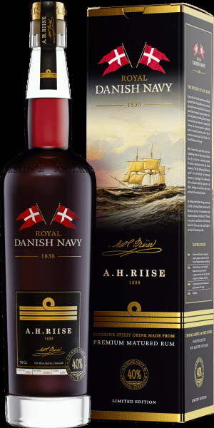 A.H. Riise Royal Danish Navy Rum 70 cl