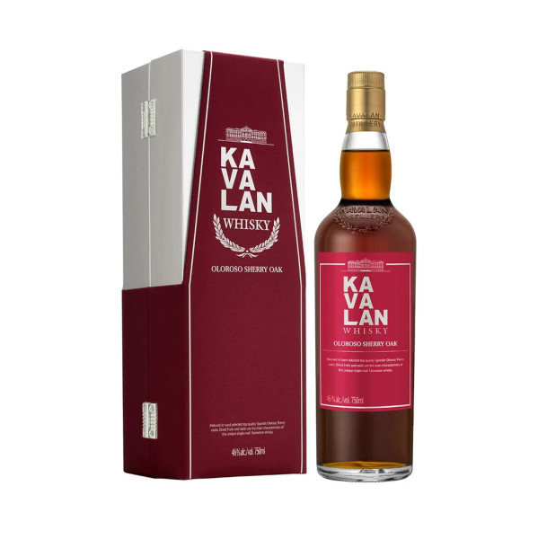 Kavalan Single Malt Whisky Sherry Oak 70 cl