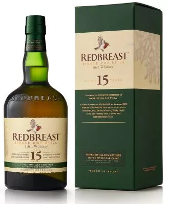 Redbreast 15 Years Single Pot Still Irish Whiskey 70 cl