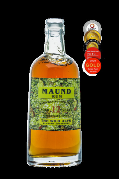 The Wild Alps Maund (Jamaika) Rum 12 Years 50 cl