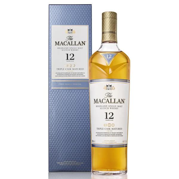 The Macallan 12 Years Triple Cask Single Malt Whisky 70 cl